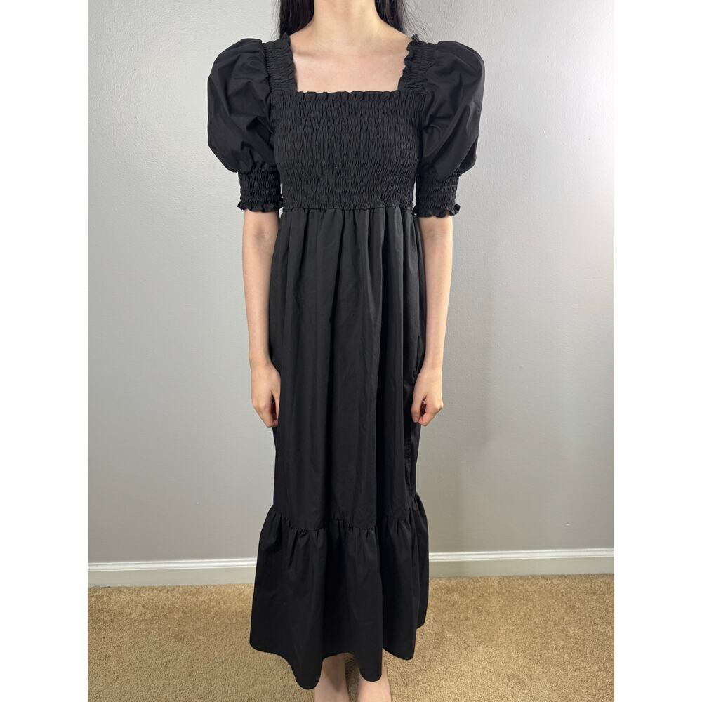 Romantic L.N.V puff sleeve dress size L